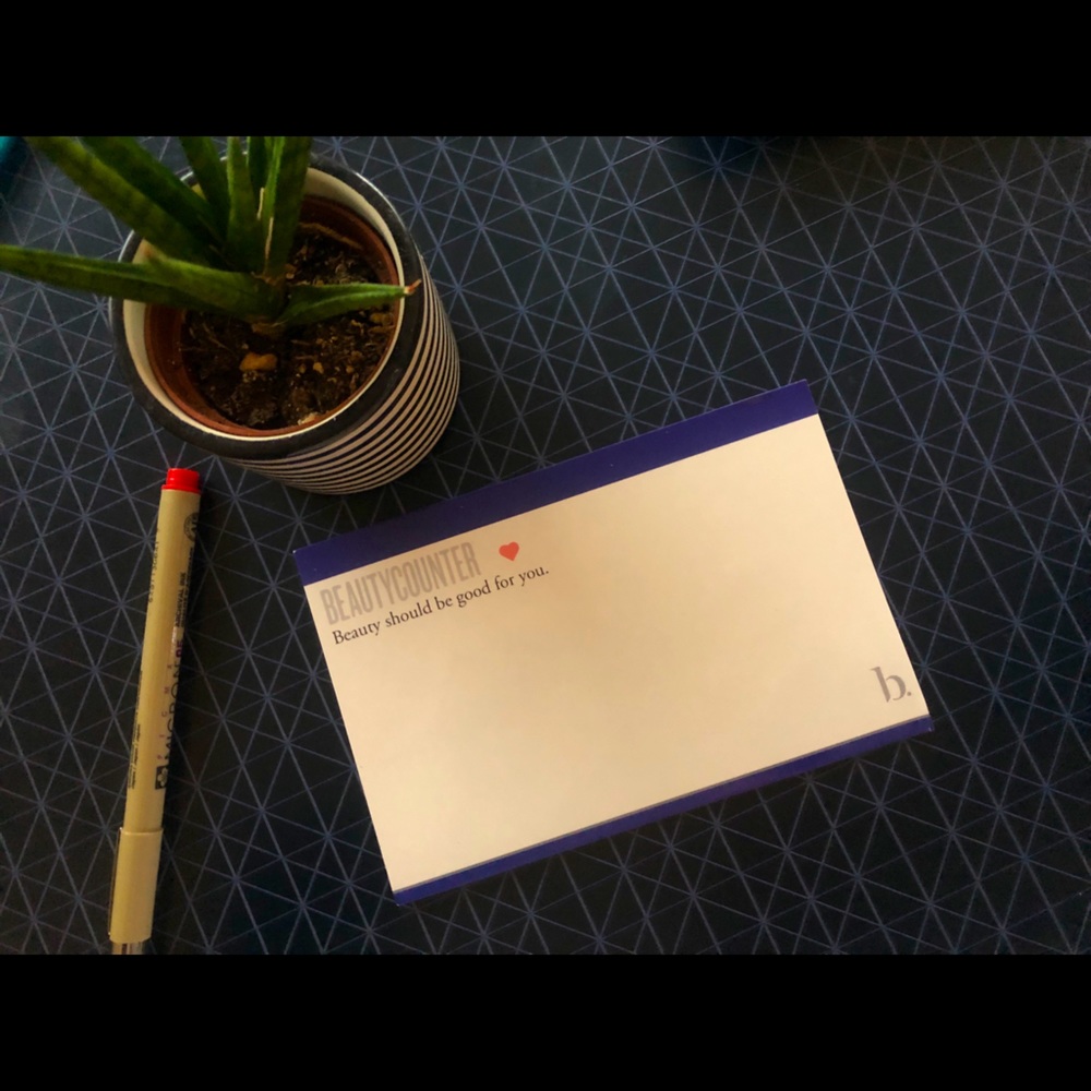 BeautyCounter Notecards Bundle of 50